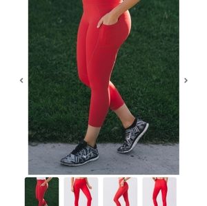 Zyia Red Pocket Light n Tight